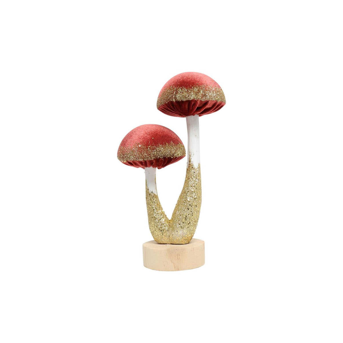 Countryfield ornament paddenstoelen pejo s roze polystone 10x6x18cm