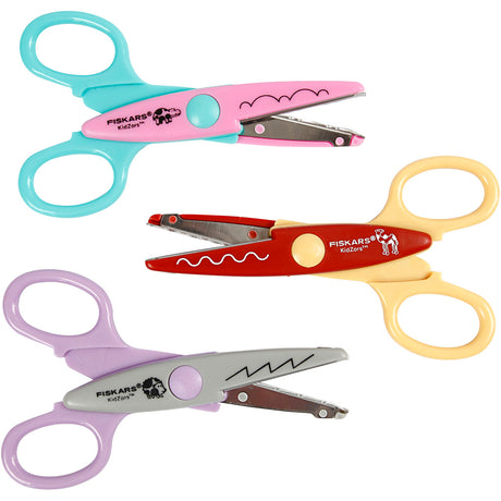 Kreativunternehmen https: www.cchobby.nl fiskars-kidzors-shearing shears-hippopotamus-camel-hedgehog-3-piece-1-box