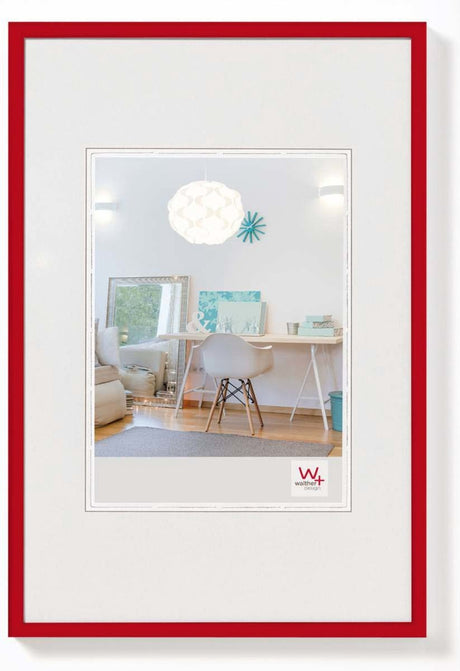 Walther New Lifestyle - Kunststoffrahmen - Fotogröße 50x70 cm - rot