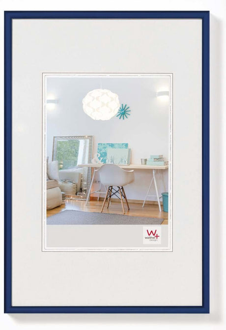 Walther New Lifestyle - Kunststoffrahmen - Fotogröße 40x50 cm - Blau
