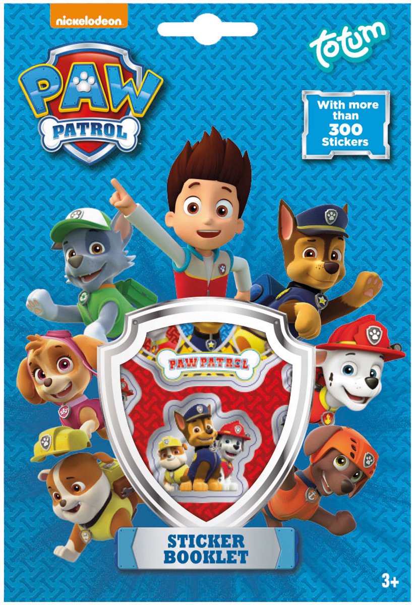 Totum Paw Patrol Aufkleberbogen, 4 Stk.
