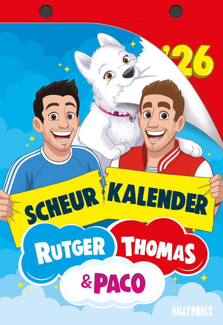 Abreißkalender von Rutger, Thomas und Paco
