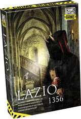 Taktik Tatort Lazio 1356 – Brettspiel – Krimispiel – Historisches Mysterium in einem Kloster – Eingehende Untersuchung und Deduktion – Tatortserie – Spiel Storm Studio – 1 oder mehr Spieler – ab 18 Jahren