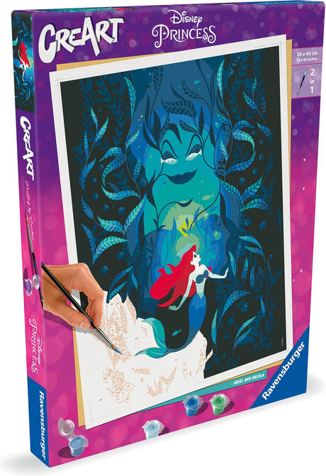 Ravensburger Creart Painting bei Nummer - Ariel und Ursula