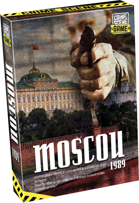 Tactic Gamestorm – Brettspiel – Tatort: Moskau 1989 (Jeu d'Escape Room)
