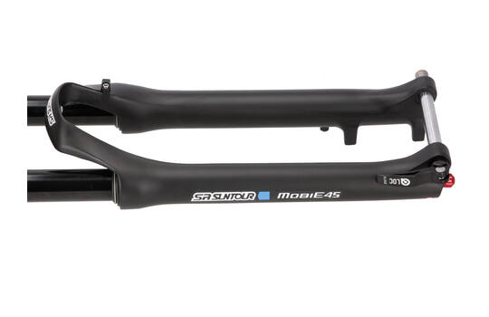 Srsuntour sr suntour - vork mobie 45 lor ds coil 700c 100mm verjüngter 15 mm schwarz