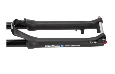 Srsuntour sr suntour - vork mobie 45 lor ds coil 700c 100mm verjüngter 15 mm schwarz