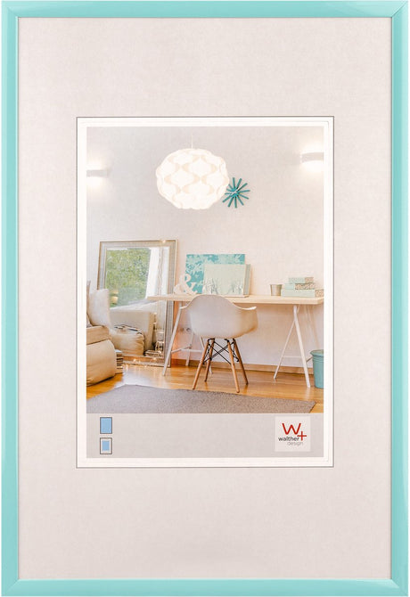 Walther New Lifestyle - Kunststoffrahmen - Fotogröße 40x50 cm - Türkis