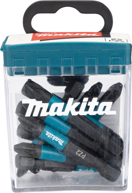 Imp Makita Zubehör E-12413 Schlagschrauber-Bit | pz2x50mm | x actblack | 10 Stück - e-12413