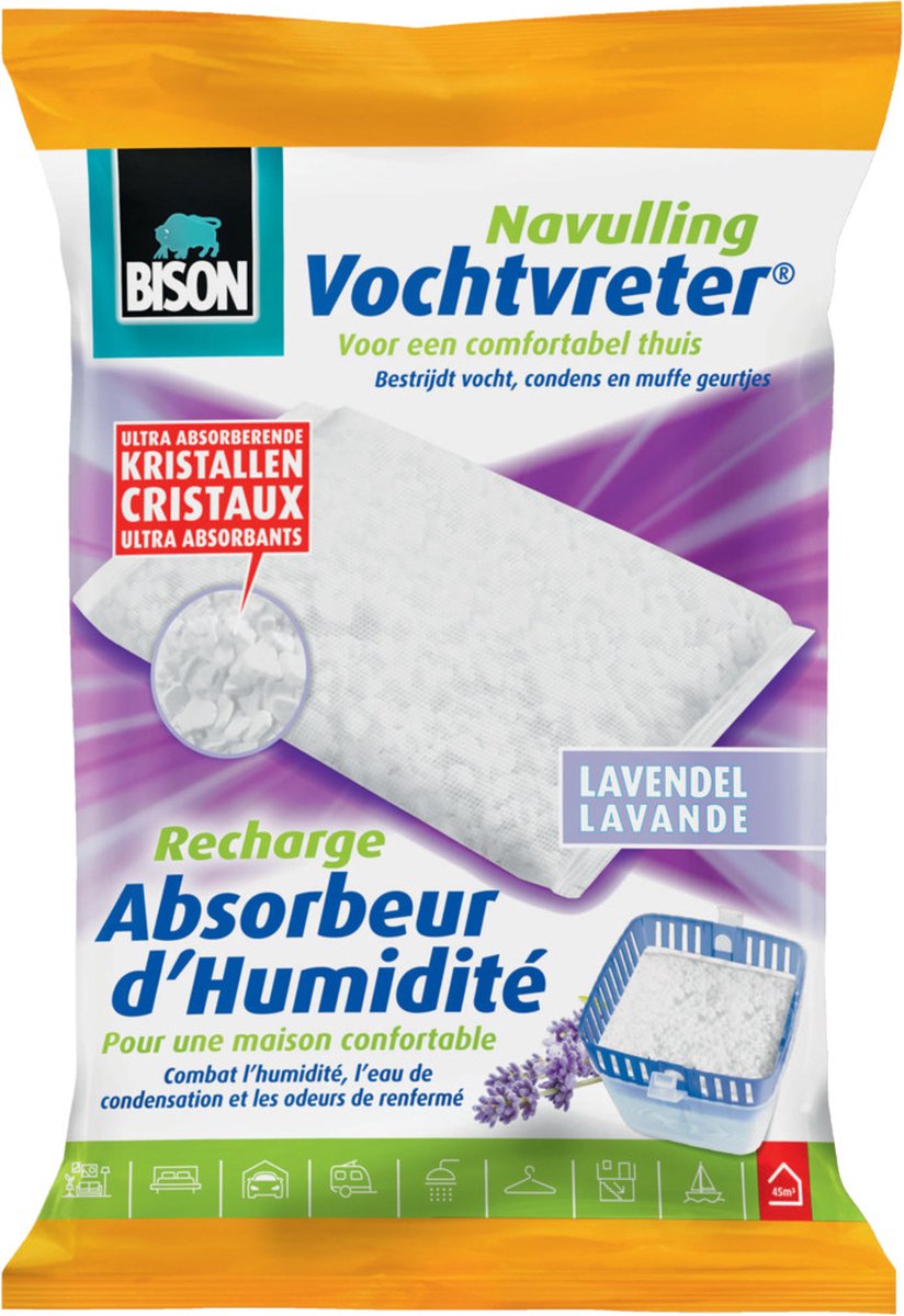 Bison Feuchtigkeitsabsorber Nachfüllung 450gr Lavendel