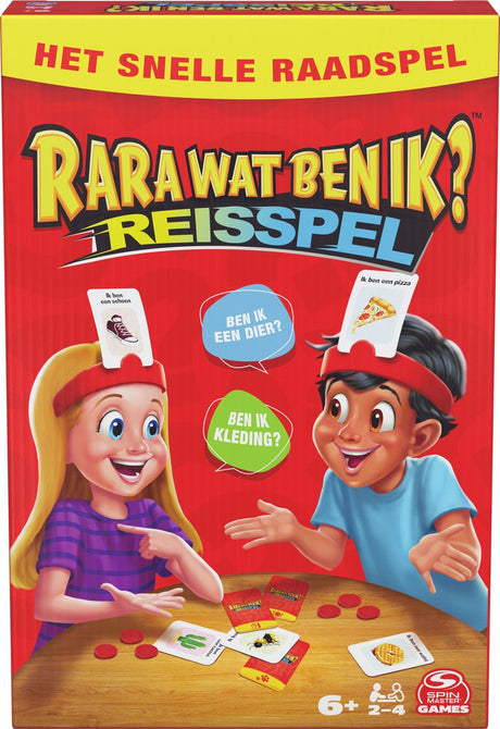 Hedbanz rara was bin ich? Reisespiel (Niederländisch)