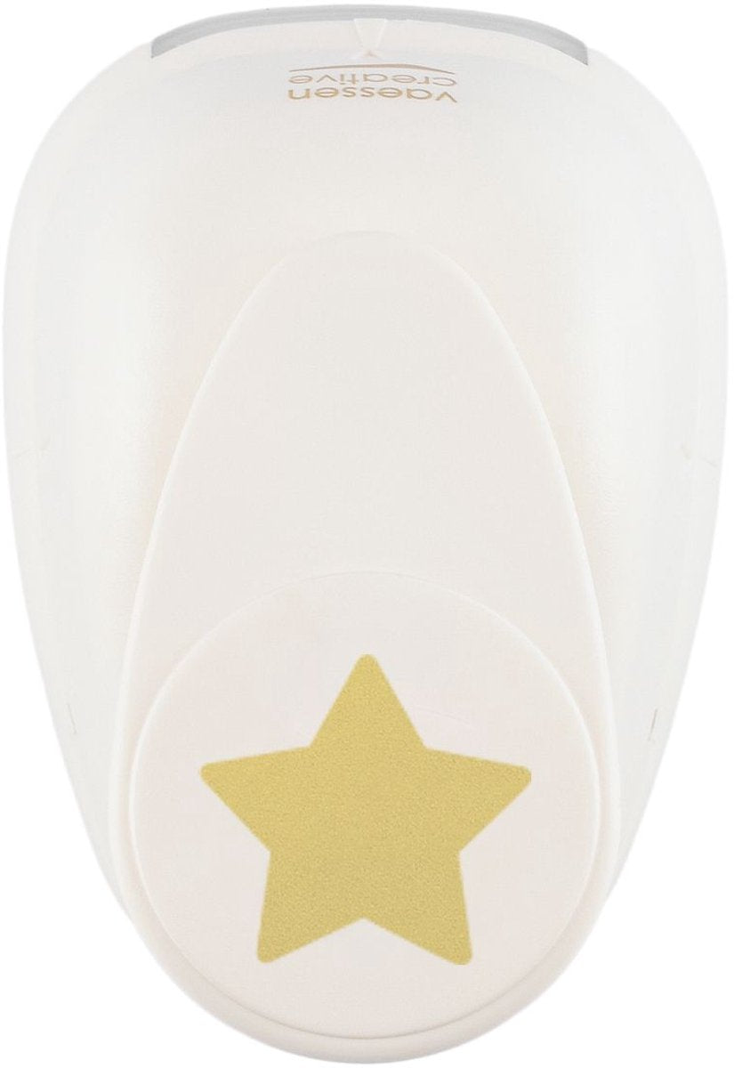 Vaessen Kreativstanzer – Figurenstanzer – Stern – 3,4 x 3,6 cm