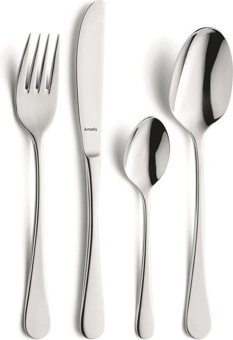 AMEFA AMEFA 24-teiliger Besteckset Rebecca High Gloss Silber Colored