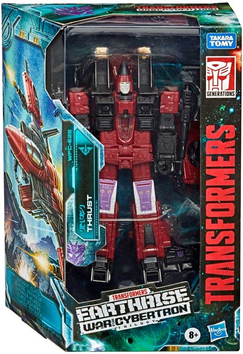 Hasbro Transformers Generations War for Cybertron: Earthrise Voyager Class Action Figure Thrust 18 cm Actionfigur