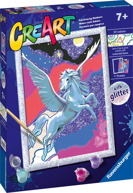 Ravensburger kreiert den mächtigen Pegasus – Malen nach Zahlen für Kinder