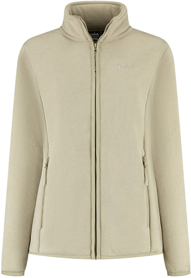 Kjelvik linn dames outdoorvest - zand