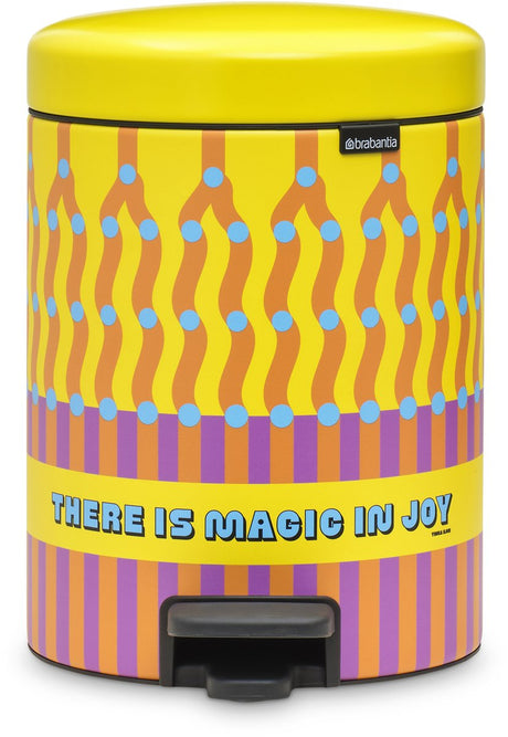Brabantia newicon prullenbak - 5 liter - yinka ilori