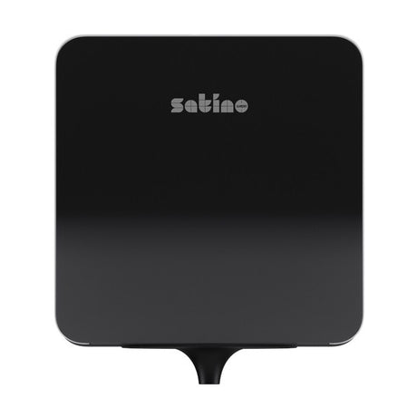 Satino Reinigungsrollenspender Midi Center Feed Schwarz (1 Stück)