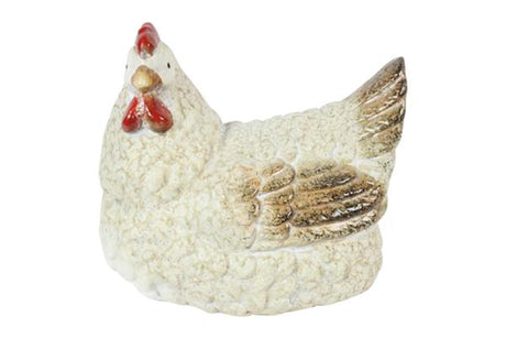Countryfield kip zittend kaatje l 18x13,5x15,5cm