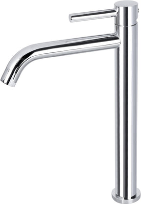 Differnz wastafelkraan hoog � gebogen � mengkraan koud en warm � chroom