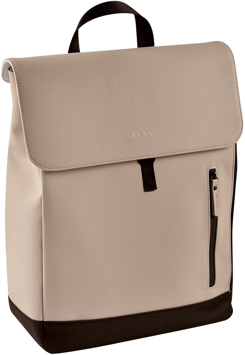 Béaba Oslo Wickeltasche – Rucksack – 19l – wasserdicht – inklusive Wickelunterlage – Ton – Beige