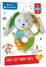 Clementoni Baby herrlich weicher Rasselhase
