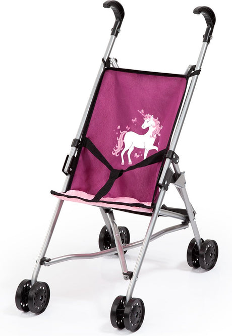 Bayer Design - Puppenbuggy - rosa mit Einhorn