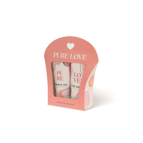 Source Balance Pure Love Geschenkset 2-teilig Duschgel und Körperlotion mit Jasminduft