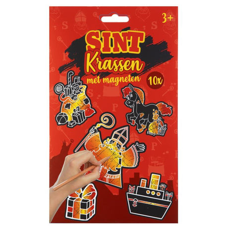 Grafix Sint Magnete Kratzer 8 Stück auf Blister