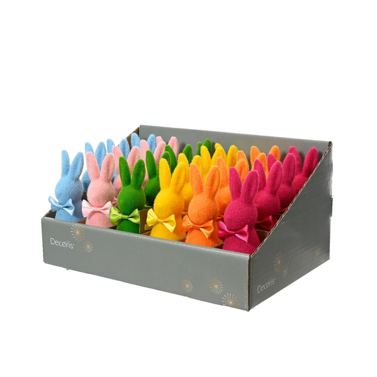 Decoris Figur Kaninchen Polyschaum 5x5x16cm