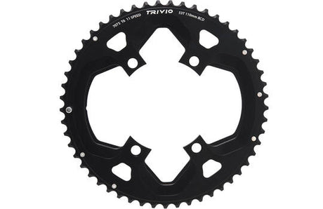 Trivio – Rennkettenblatt 53 Zähne, 11 Gänge, 110 BCD, 4-Arm-Shimano