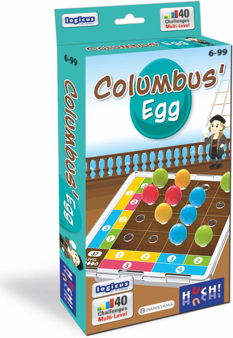 Geronimo-Spiele Huch – Columbus-Ei-Denkaufgabe