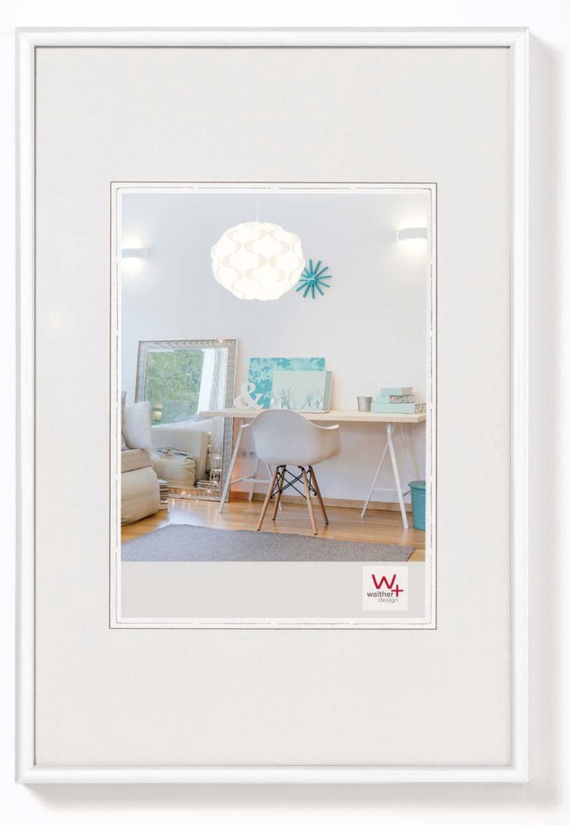Walther New Lifestyle - Kunststoffrahmen - Fotogröße 18x24 cm - Weiß