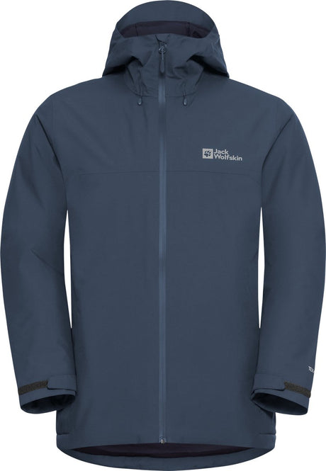 Jack Wolfskin Wisper isolierte Midnight Sky Winterjacke Herren