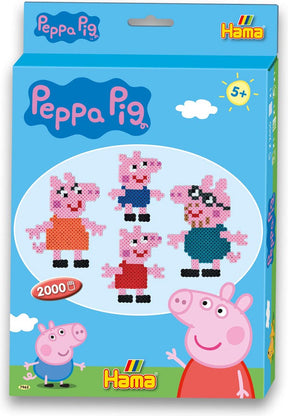 Hama Midi-Bügelperlen-Set - Peppa Pig, 2000-tlg.
