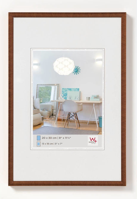 Walther New Lifestyle - Kunststoffrahmen - Fotogröße 40x60 cm - Bronze
