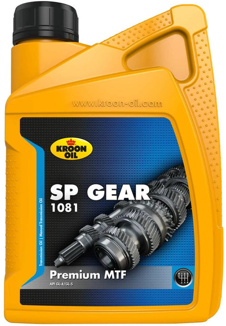 Kroon-Oil SP Gear 1081 – Getriebeöl – SAE 75 W – 1 Liter – transparent