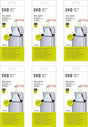 Eko - Abfallbeutel 25-35 ltr (e) (6x12 Stück) - - weiß - Abfallbeutel
