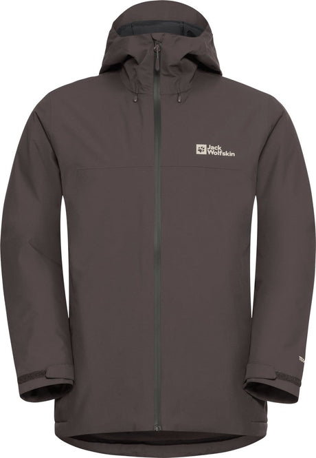 Jack wolfskin wisper ins jkt m heren outdoorjas - peat
