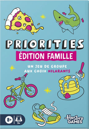 Hasbro priorities family-partyspeleditie franse editie