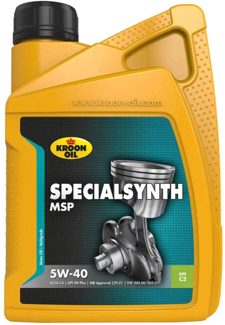 Kroon-Oil SpecialSynth MSP – Motoröl – 5W-40 – 1 Liter – synthetisch