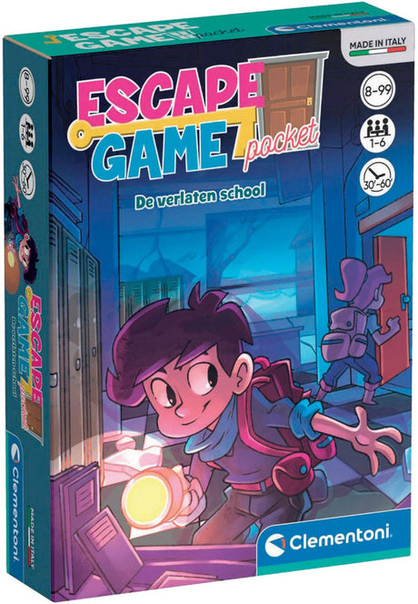 Clementoni Pocket Escape Game – Die verlassene Schule
