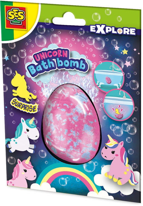 Ses Einhorn-Badebomben-Überraschung