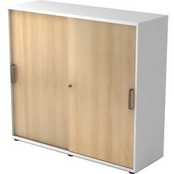 Bach Schiebetürschrank Hammerer V1753S W E SG Braun 1.200 mm x 400 mm x 1100 mm