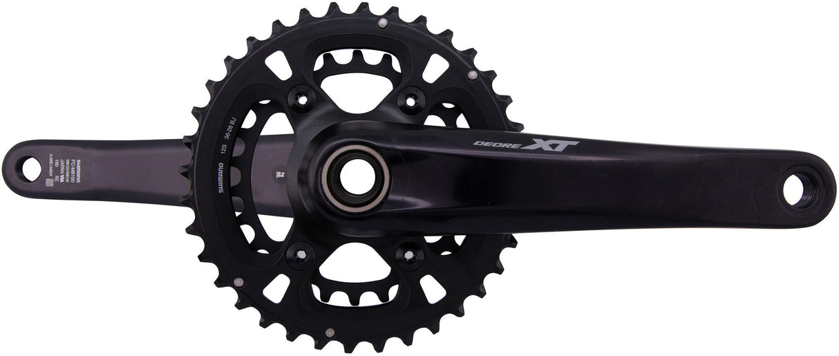 Shimano Kurbelgarnitur Deore XT FC-M8120 Kurbelgarnitur Shim.XT FCM8120 26 36t.180mm HT2 12sp.bo.