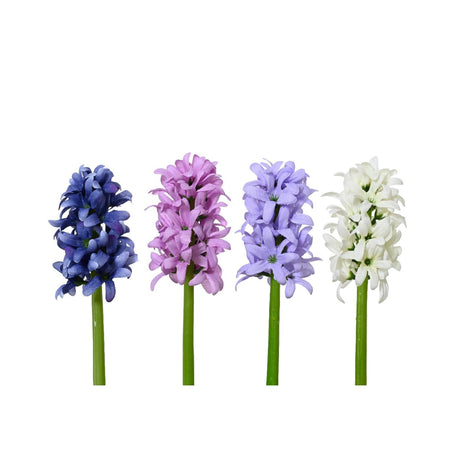 Decoris Kunstblume Hyazinthe Polyester ø7xh22cm