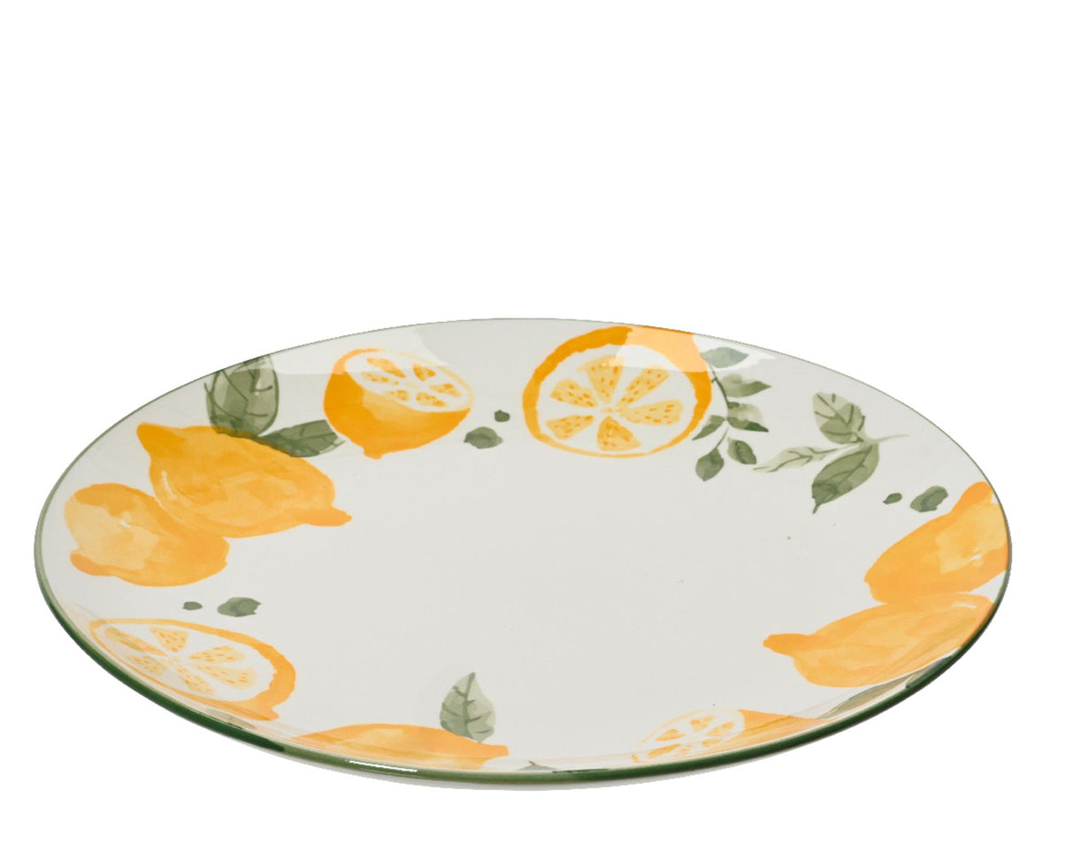 Decoris Speiseteller Porzellan ø26,5cm Zitrone