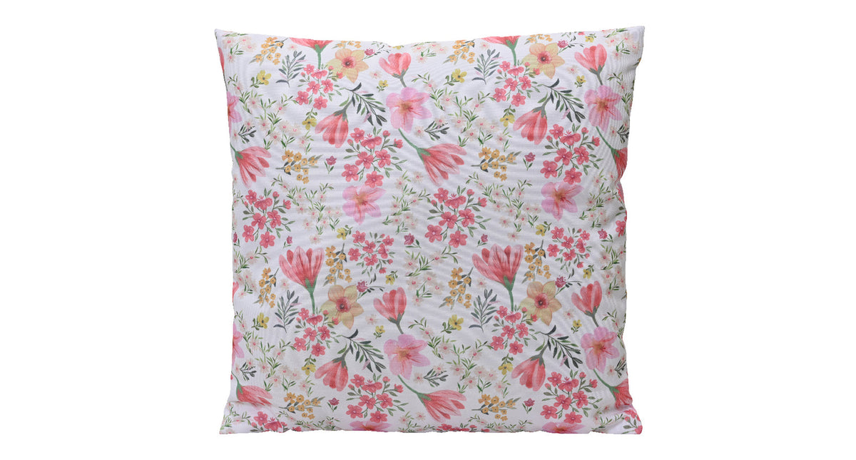 Kussen polyester buiten multi l.45cm x w.45cm x h.8cm