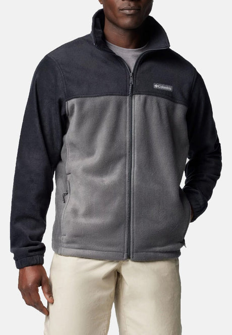 Columbia Steens Mountain™ Full Zip 2.0 Fleecejacke Herren – Fleecejacke mit durchgehendem Reißverschluss – Fleeceweste – Schwarz – Größe XL