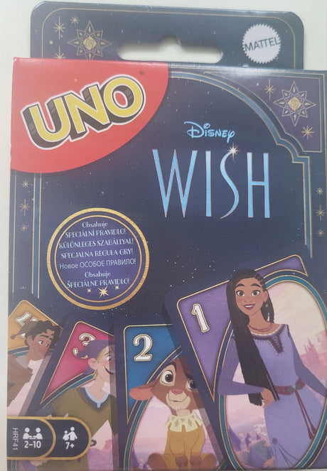 Mattel uno disney wens kaartspel - plezier voor kinderen en volwassenen